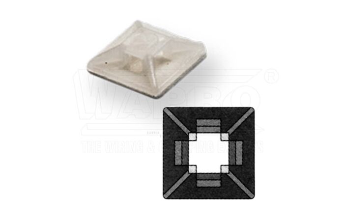 WAPRO Příchytka HW-2AC 12,5x12,5 vázací pásky