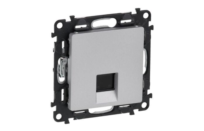 LEGRAND Zásuvka 75C6UH1 1xRJ45 C6 UTP hliník
