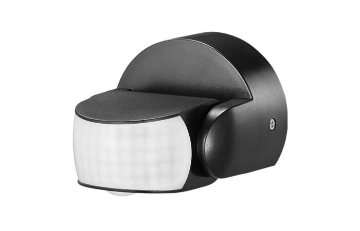 PANLUX Čidlo PN71000012 pohybové 180°/360° černé