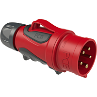 PCE Vidlice 32A/400V 5-pólová GRIP IP44