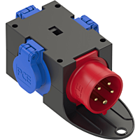 rozvadec ST.ANTON 3 x zasuvka 16A/230V D