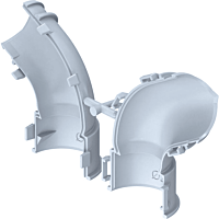 KAISER  Spojovací potrubí  60°,do betonu