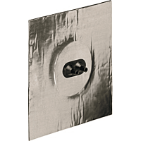 KAISER  Těsnící manžeta ALU-Butyl 150x150x30 mm pro 2 ks vedení průměr 4-8 mm