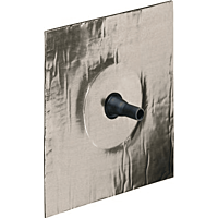 KAISER  Těsnící manžeta ALU-Butyl 150x150x30 mm pro vedení průměr 8-12 mm