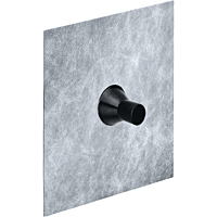 KAISER  Těsnící manžeta Vlies-Butyl 150x150x30 mm pro vedení průměr 15-22 mm