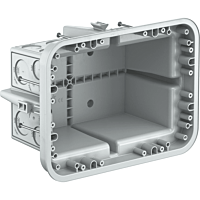KAISER  Rozbočovací krabice obdelníková 250x180x120, do betonu