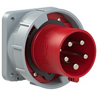 PCE Přívodka 63A/400V vestavná 5-pólová, IP67, přímá, příruba 100x100mm