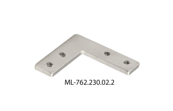 MCLED Konektor/spojka pro hliníkové profily PN, AC, AE, ZT, rohový, kovový