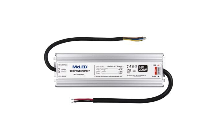 MCLED Napaječ LED 24V/8,33A ML-732.096.45.1