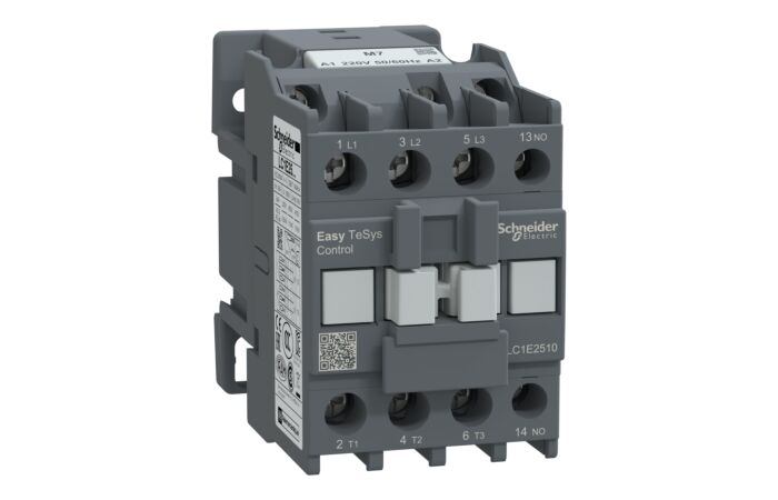 SCHNEIDER Easy TeSys LC1E2510M7 Stykač  3P, AC-3, 25A, 220V AC cívka, 50/60Hz, 1Z