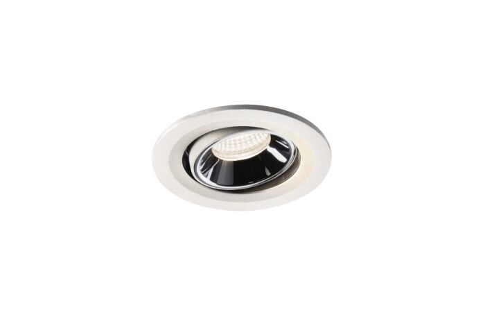 SLV Svítidlo LED NUMINOS® MOVE S 8,6W 750lm 4000K 55° zápustné IP20 bílá/chrom