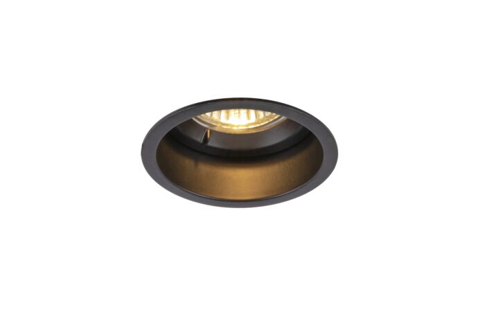 SLV Svítidlo HORN 25W GU10 zápustné IP20 černá