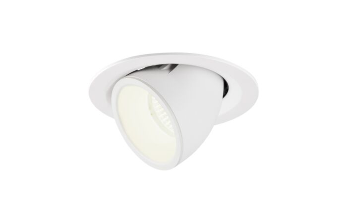 NUMINOS® GIMBLE M, zápustné stropní svítidlo bílé 4000 K 55°