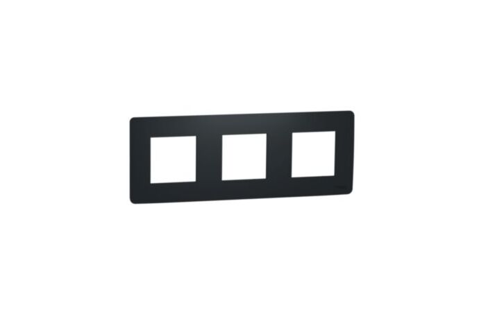 SCHNEIDER Rámeček Unica Studio trojnásobný, antracit