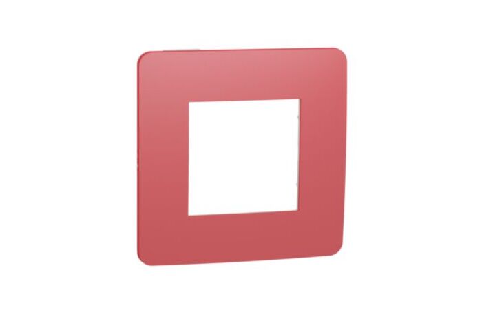 Rám. Unica Color jedn. Red/Bílý