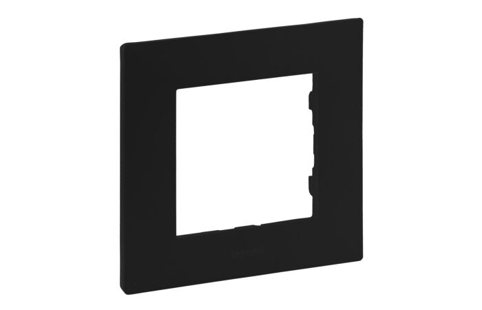 LEGRAND Rámeček NILOÉ STEP 863591 jednonásobný černá