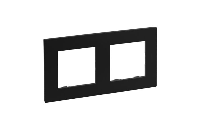 LEGRAND Rámeček NILOÉ STEP 863592 dvojnásobný černá