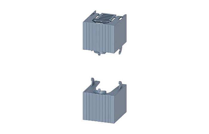 SIEMENS  Kryty připojovacího prostoru velikost 00, pro 1pól. provedení, sada horní a dolní kryt  typ 3NP1931-1CB00