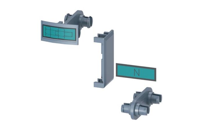 SIEMENS  Sestavovací sada velikost 00, pro sestavení dvoupólového nebo čtyřpólového odpínače, pro montáž na montážní desku  typ 3NP1931-1EC00