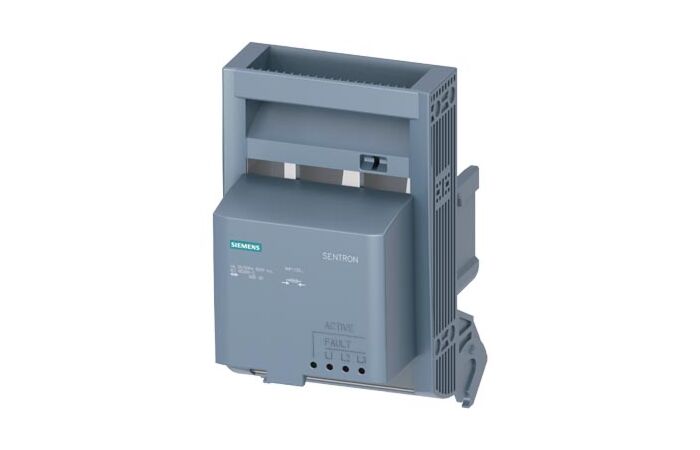SIEMENS  Víko se signalizací stavu pojistek velikost 00, 3pól, se signalizací EFM15, DC 220-440 V (L+ L-)  typ 3NP1933-1GB45
