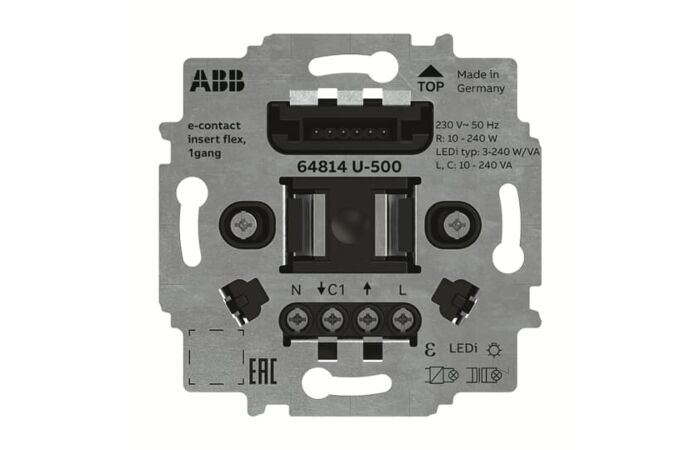 ABB Zoni 64814_U-500 Přístroj spínací flex, e-kontakt