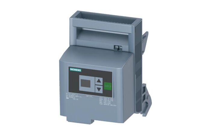 SIEMENS  Víko se signalizací stavu pojistek velikost 000, 3pól, se signalizací EFM25, DC 220-440 V (L+ L-)  typ 3NP1923-1GB50