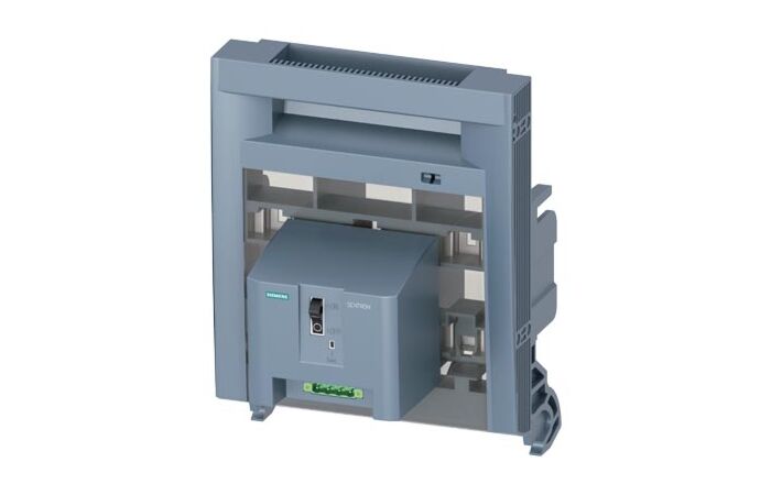 SIEMENS  Víko se signalizací stavu pojistek velikost 2, 3pól, se signalizací MFM, AC 24-690 V / DC 24-240 V (L+ L-)  typ 3NP1953-1GB10