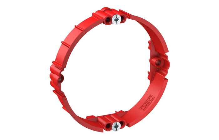 OBO BETTERMANN Vyrovnávací kroužek pro krabici pod omítku, O60mm, H12mm, Polystyrol, PS  typ ZU 12-PR