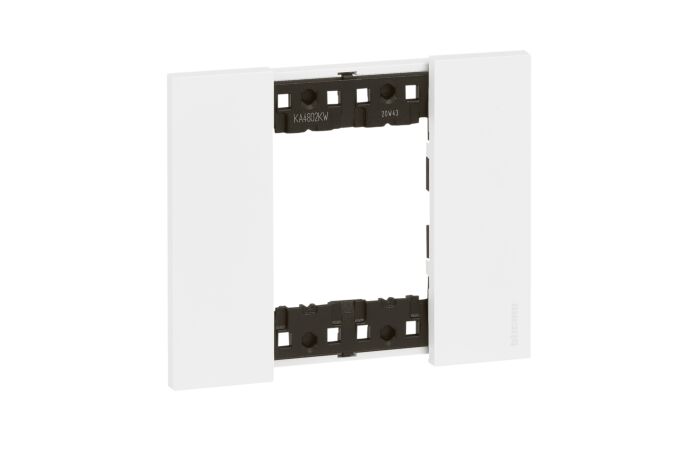 Rámeček BTICINO KA4802KW 2M BÍLÁ