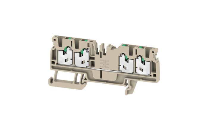 WEIDMÜLLER Svorka S4C 2.5 mm² 800 V, 24 A, průchozí, SNAP IN, počet připojení 4