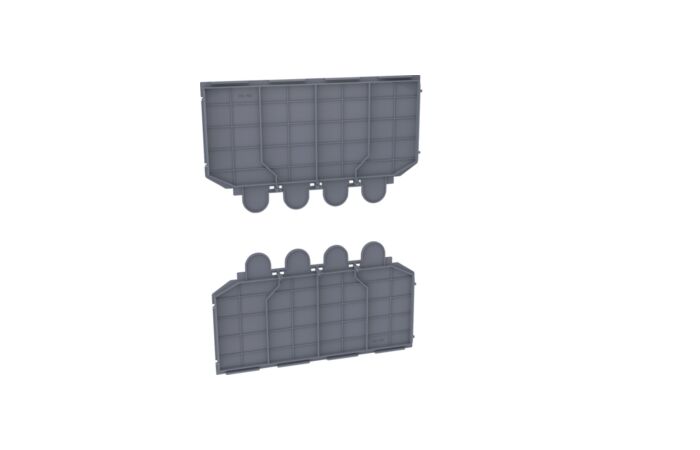 Zádní kryt svorek x630/P630, rozšiřující