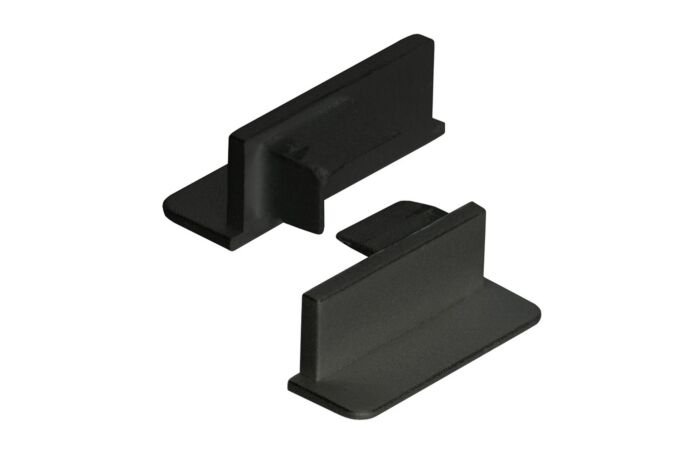 Koncovka pro VE bez otvoru černá