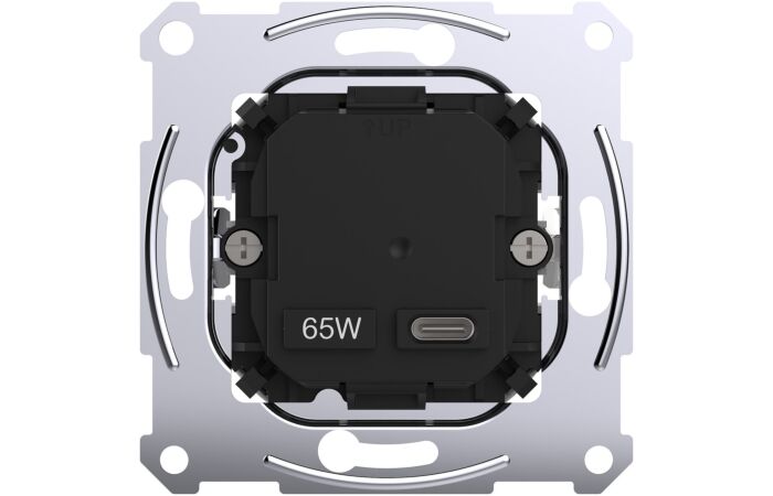 SCHNEIDER Z&aacute;suvka Merten - Mechanismus rychlonab&iacute;ječky USB C 65W