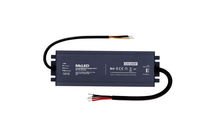 MCLED Napaječ LED 250W 12V/20,83A IP67 ML-732.109.39.0
