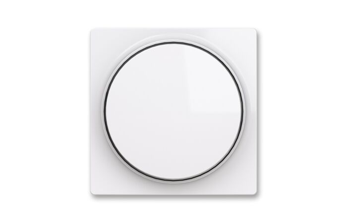 ABB ZONI Ovladač 3294T-A00123 500 stmívače s otočným ovládáním, s upevňovací maticí, bílá