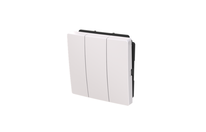 ABB ZONI Ovladač 3559T-A00666 500 spínače trojnásobného, bílá