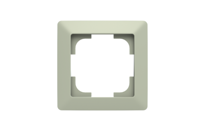 ABB ZONI Rámeček 3901T-A00010 143 jednonásobný, olivová / bílá