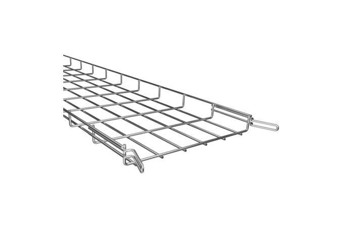 KOPOS Žlab drátěný s integrovanou spojkou DZI 35X300_VEZ pozink 3m