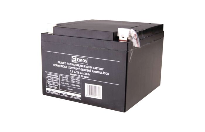 EMOS Akumulátor SLA 12V 26Ah L2