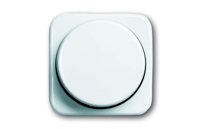 ABB REFLEX SI Ovladač 2CKA006599A0237 stmívače s otočným ovládáním, s upevňovací maticí, alpská bílá, 2115-214