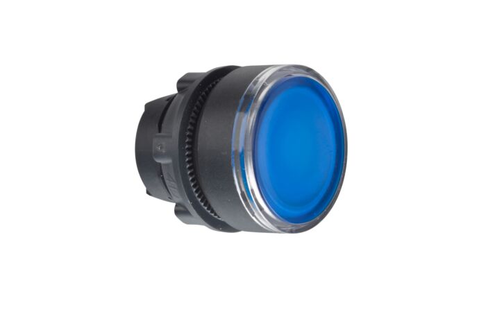 SCHNEIDER Hlavice ovládací ZB5AW363 stiskací modrá