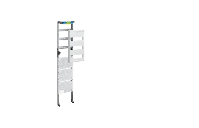 UM81M3 Rám multimediální s DIN lištami a