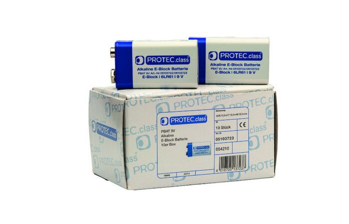 PROTEC Baterie 9V alkalická LR61