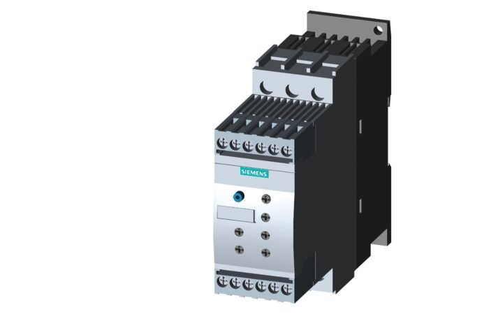 SIEMENS Softstartér S0, 38A, 22kW/500V, 40 stupňů, AC400-600V, AC/DC 24V