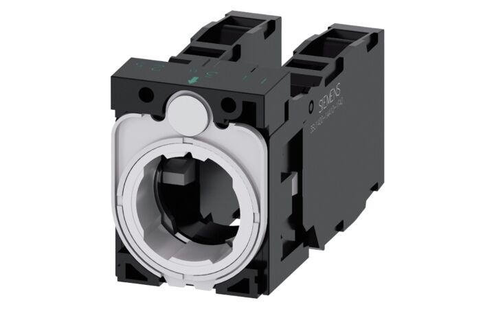 SIEMENS Držák pro 3 moduly, 1 NO + 1 NC, 1 NO + 1 NC