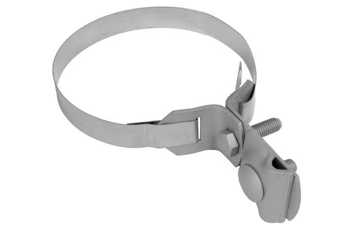 TREMIS Svorka ST na okapové svody, s páskem, materiál:FeZn