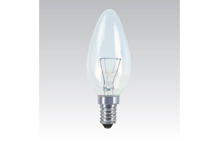 KANLUX Žárovka 40W E14 svíčka čirá otřesuvzdorná