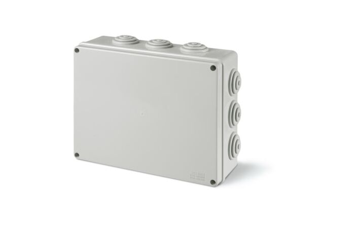 SCAME Krabice SCABOX 120x80x50mm+vývodky IP55