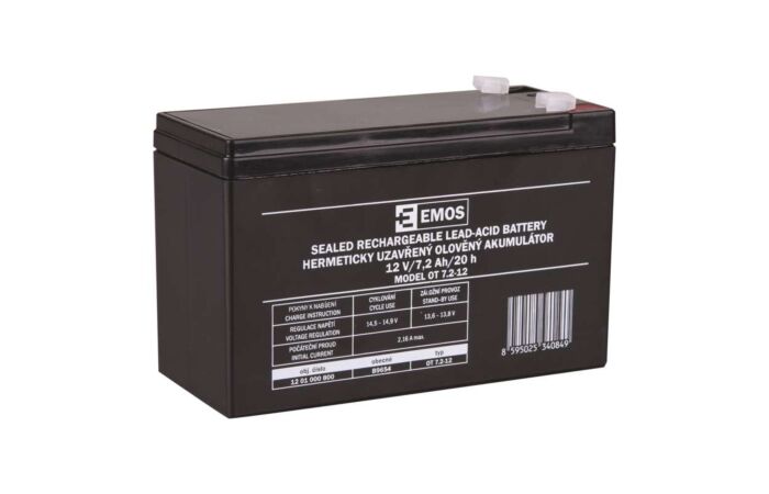 EMOS Akumulátor OT12-7,2 12V/7,2Ah