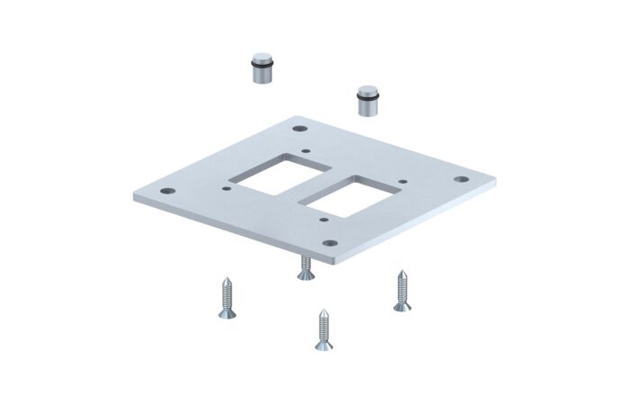 OBO BETTERMANN Podlahová deska pro prům.sloup ISS160160BP